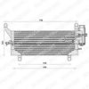 DELPHI TSP0225189 Condenser, air conditioning